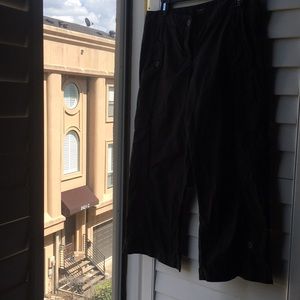 Stretch cotton nylon black BCabag MAXAZRIA pants